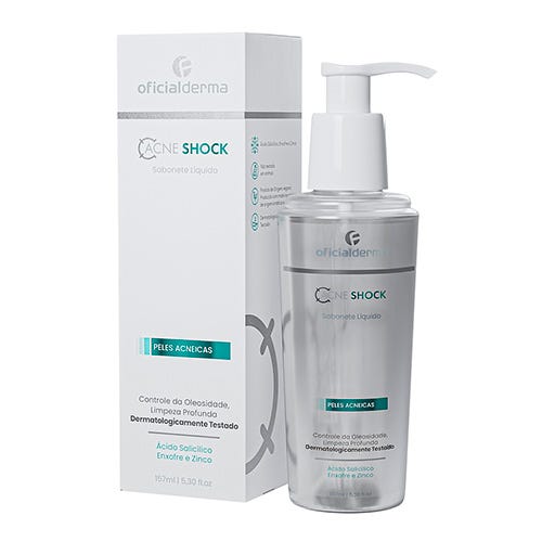 AcneShock Sabonete L&iacute;quido 157mL