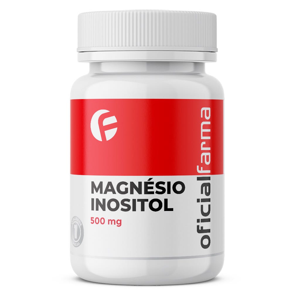 Magn&eacute;sio Inositol 500mg 60 C&aacute;psulas