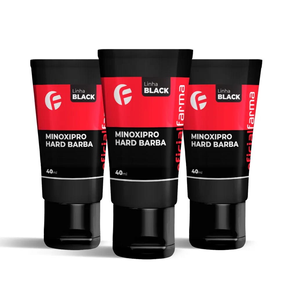 3 Minoxipro Hard Barba Black