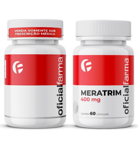 Orlistat 120mg 60 C&aacute;psulas + Meratrim&reg; 400mg 60 C&aacute;psulas