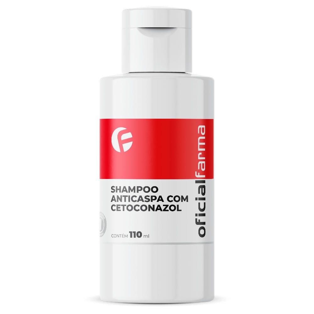 Shampoo Anticaspa com Cetoconazol 2% 110mL