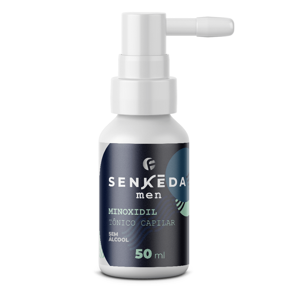 Minoxidil T&ocirc;nico Capilar Men 50mL SENKEDA