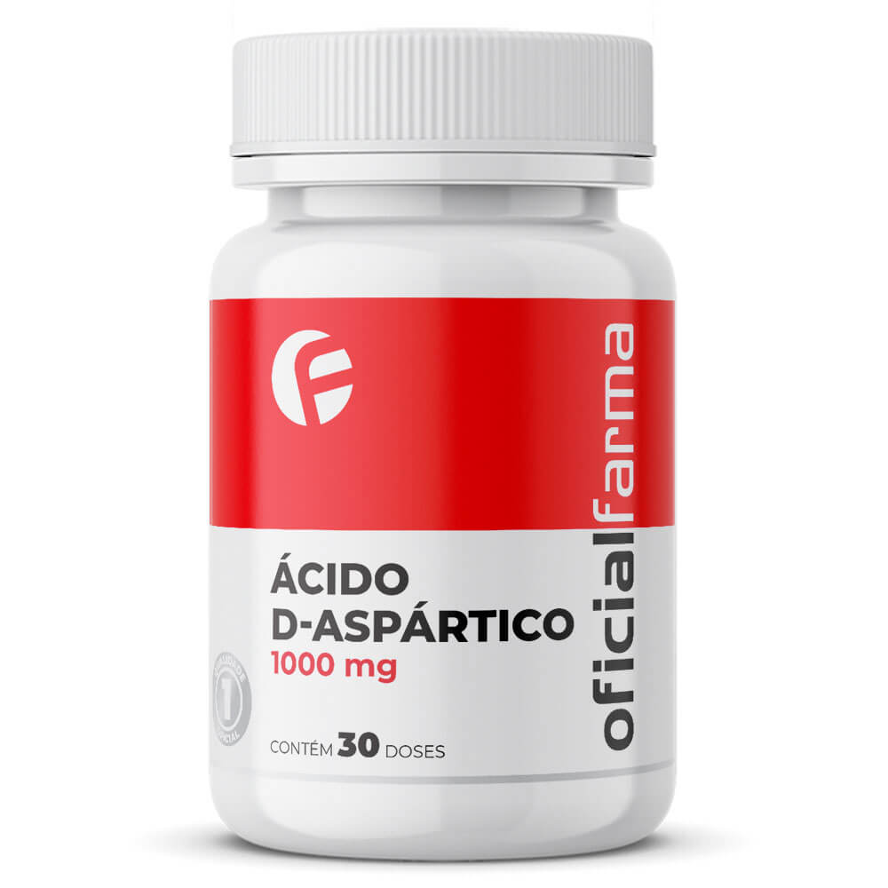 &Aacute;cido D-Asp&aacute;rtico 1000mg 30 Doses