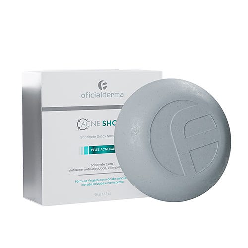 AcneShock Sabonete Secativo Detox em Barra 90g