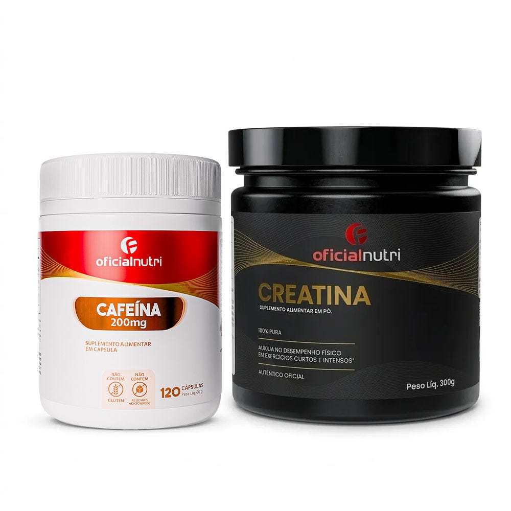 Cafe&iacute;na + Creatina