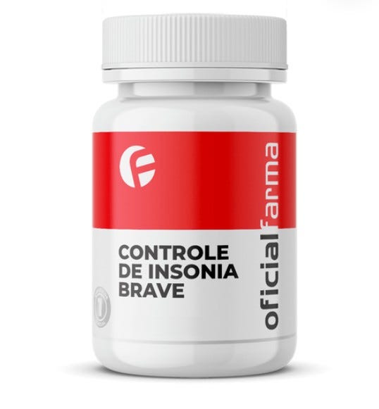 Controle Da Ins&ocirc;nia Brave 60 C&aacute;psulas By Gabi Dezan  (Influenciadora)