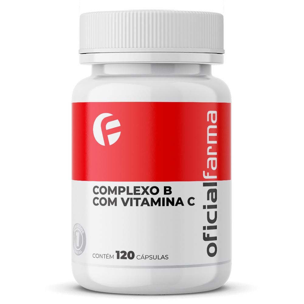Complexo B Com Vitamina C 120 C&aacute;psulas