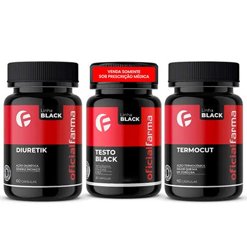 Pack Oficial para Emagrecimento Masculino 