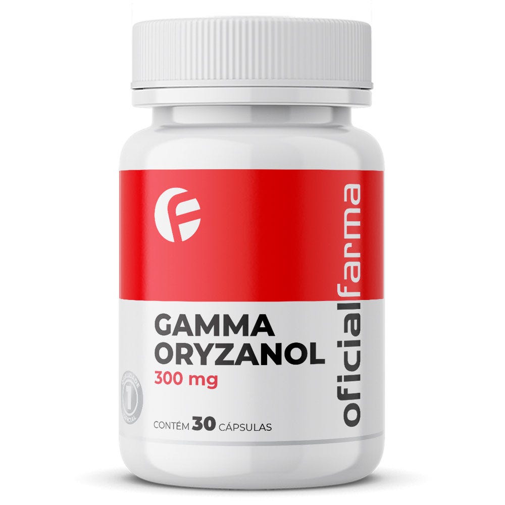 Gamma Oryzanol 300mg 30 C&aacute;psulas