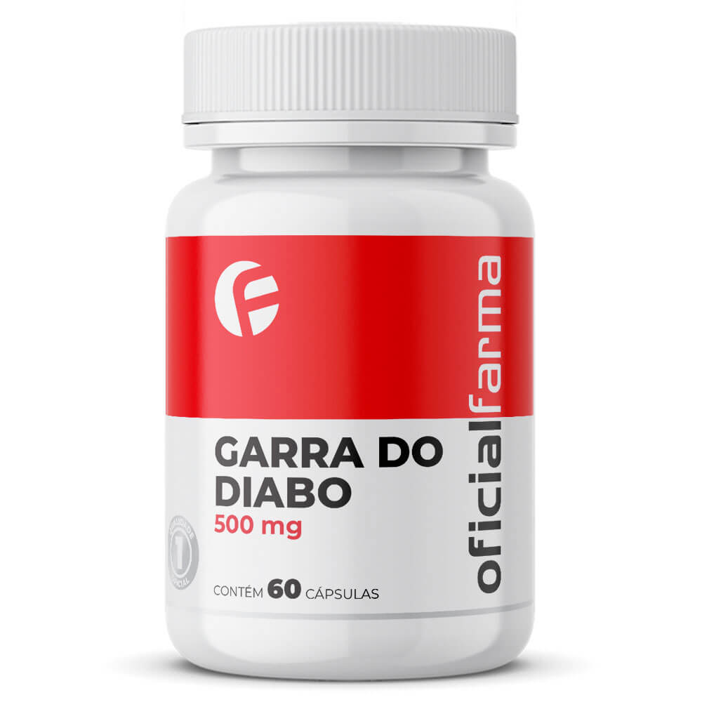 Garra Do Diabo 500Mg 60 C&aacute;psulas
