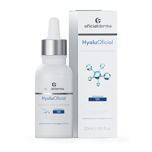 HyaluOficial - S&eacute;rum Facial Volumizador Anti-idade 12X 30mL