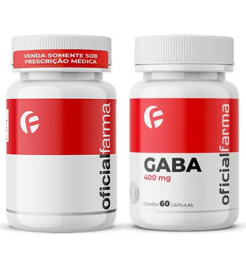 Melatonina 5mg 100 Doses + Gaba 400mg 60 C&aacute;psulas