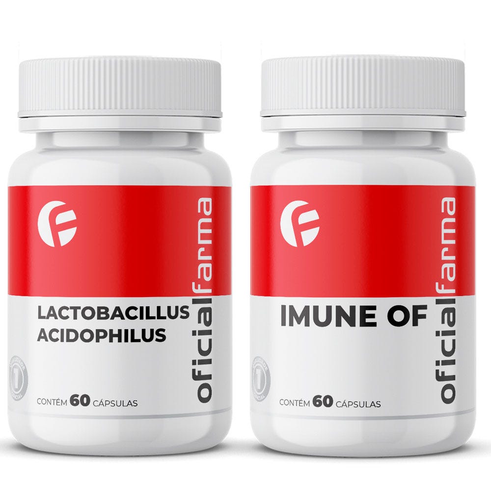 Pr&oacute; Imune - Lactobacillus Acidophilus + Multivitam&iacute;nico Imune OF