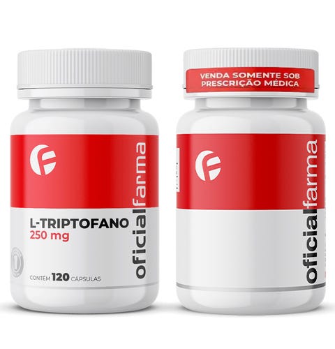 L-Triptofano 250Mg 120 C&aacute;psulas + Melatonina 5Mg 100 Doses