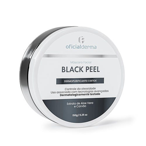 M&aacute;scara Facial Black Pell 150g