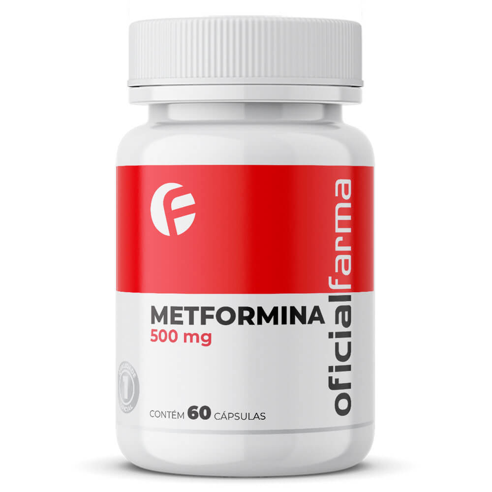 Metformina 500mg 60 C&aacute;psulas