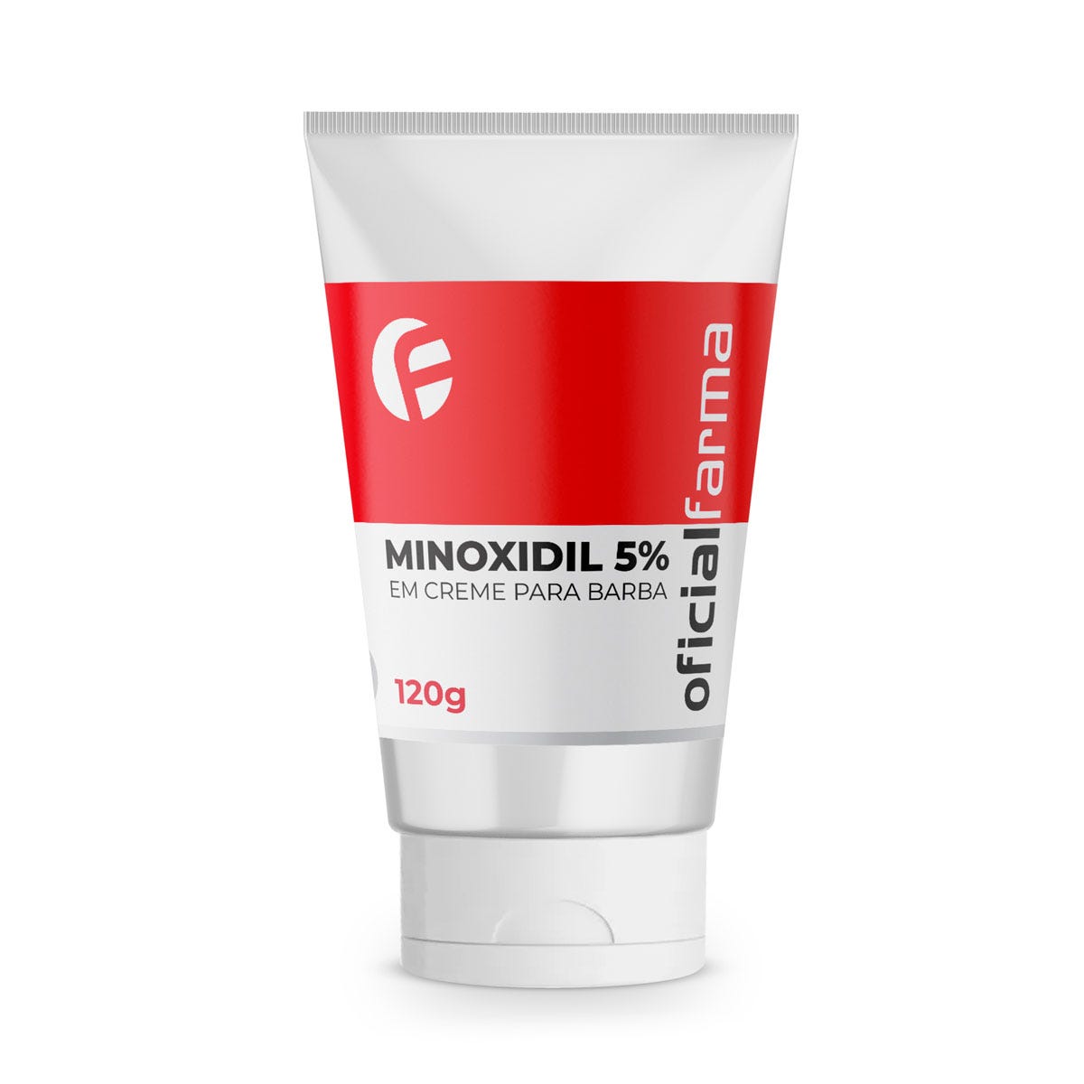 Minoxidil 5% Em Creme Para Barba 120g