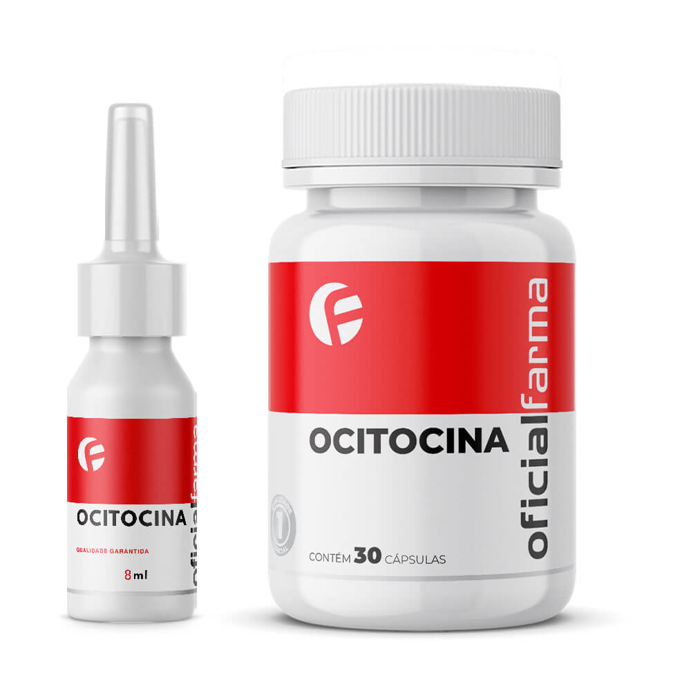 Ocitocina 30 C&aacute;psulas + Ocitocina Nasal 8mL