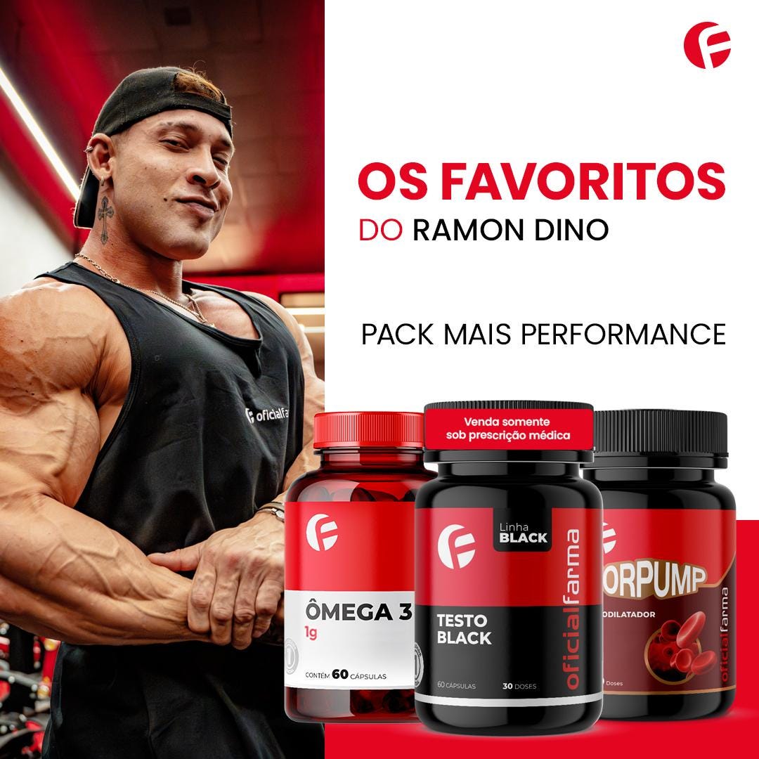 &Ocirc;mega 3, Testo Black e Forpump