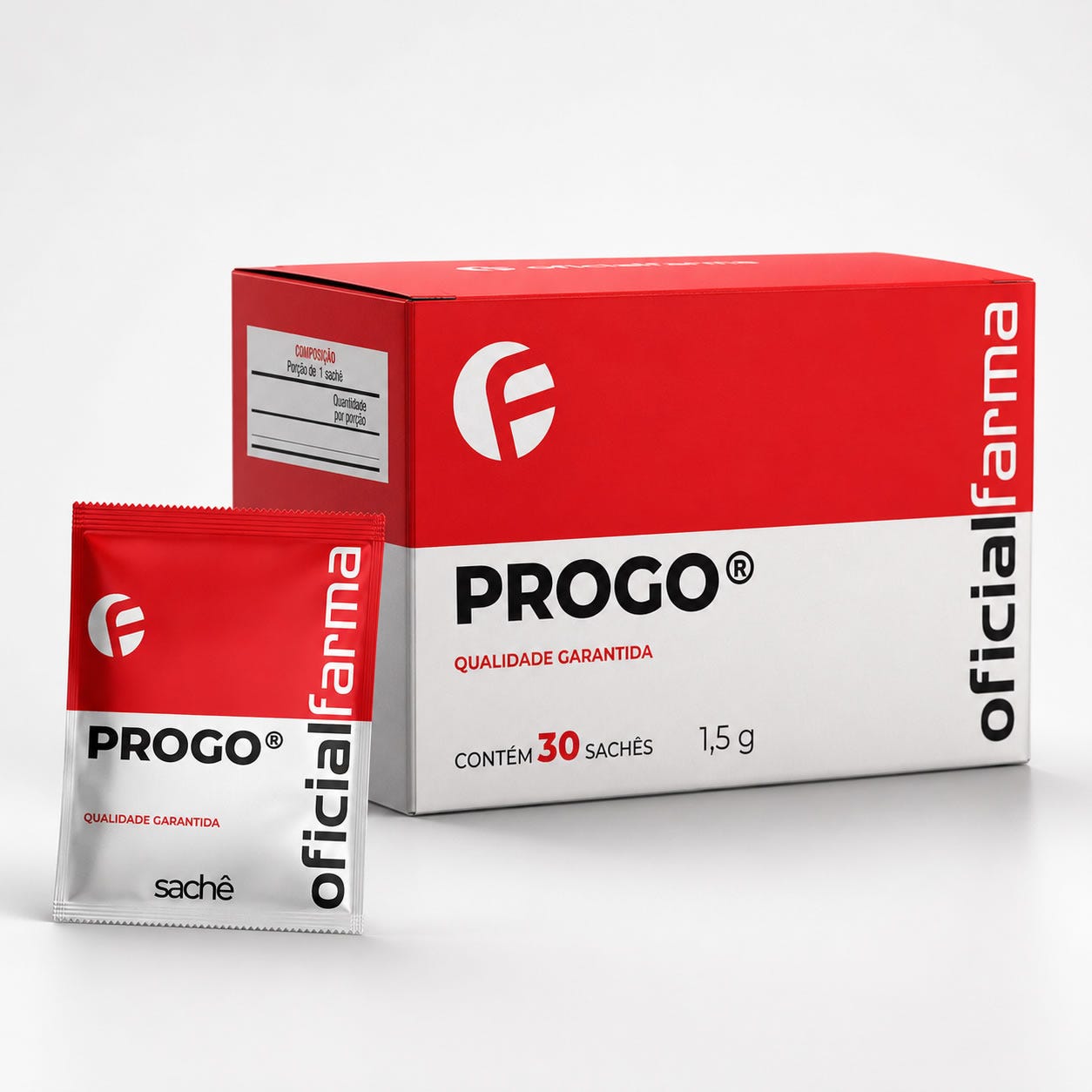 ProGo Pept&iacute;deo Bioativo 1,5g 30 Sach&ecirc;s