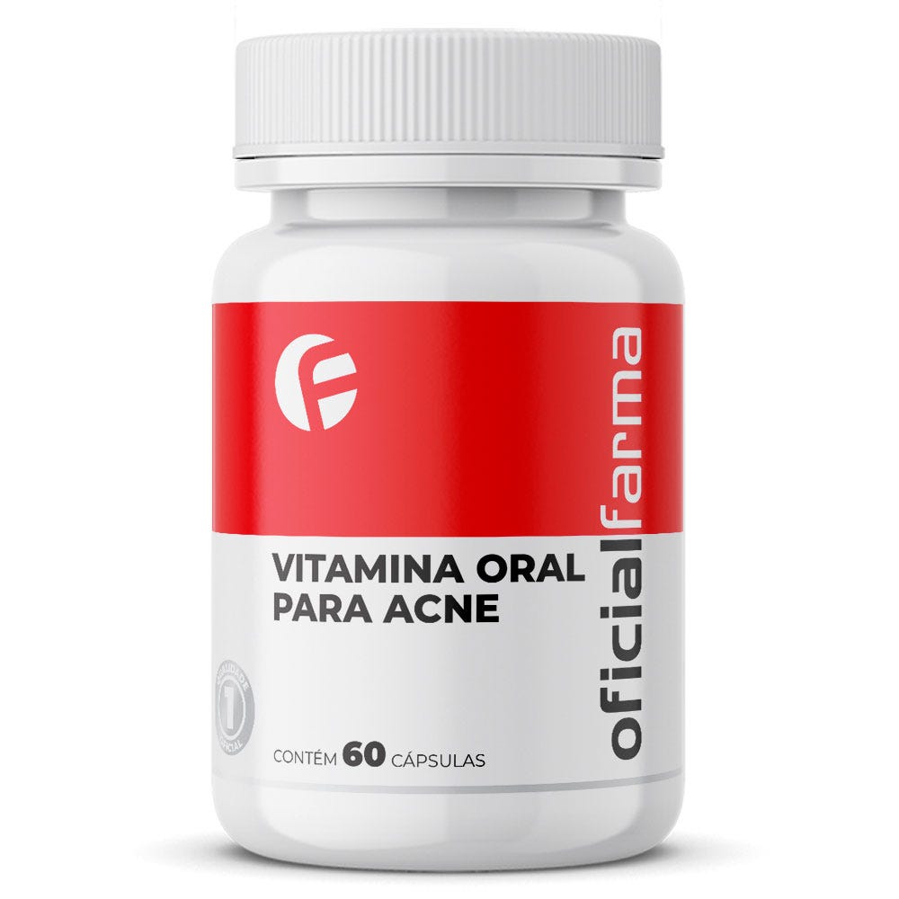 Vitamina Oral Para Acne&nbsp;60 C&aacute;psulas
